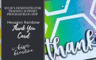 Easy Thank You Cards With Kylie’s Demonstrator Blog Hop June 2022