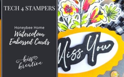 How To Create A Fun Watercolour Embossed Background – Tech 4 Stampers Blog Hop