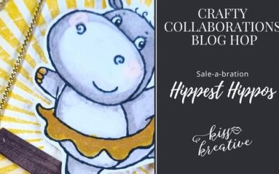 How To Create A Flying Trapeze Artist Hippest Hippo Card – Crafty Collaborations