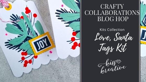 How To Create Christmas Cards With Love, Santa Tag Kit – Crafty Collaborations