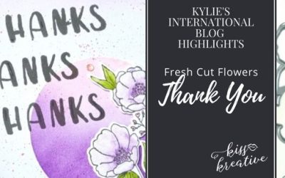 How To Make A fun Blended Thank You Card With The New Fresh Cut Flowers Bundle