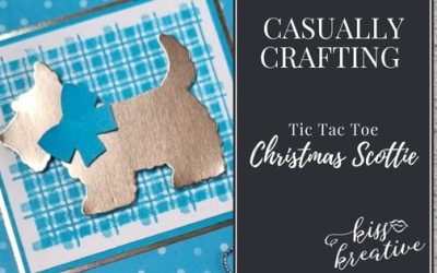 How to Make A Christmas Scottie Dog Card – Casually Crafting Blog Hop