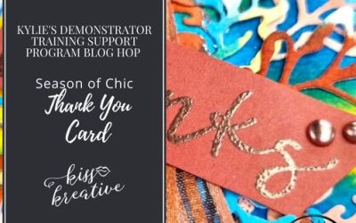 Easy Thank You Cards With Kylie’s Demonstrator Blog Hop September 2022