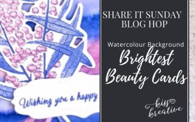 How To Create three fun watercolour backgrounds with Brightest Beauty – Share It Sunday