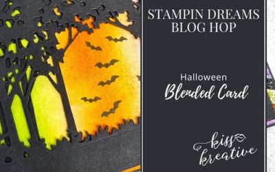 How To Create A Happy Halloween Blended card – Stampin Dreams Blog Hop