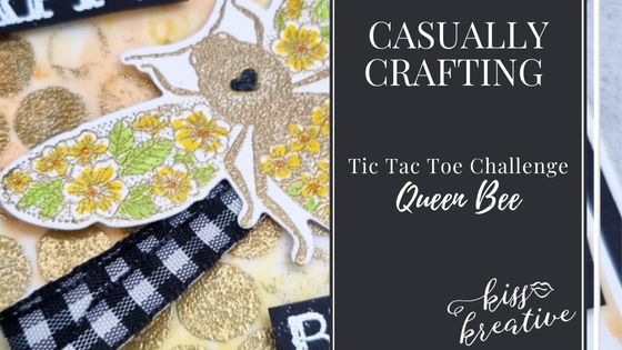 How To Make A Queen Bee Pop Up Birthday Card – Casually Crafting Blog Hop