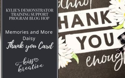 Easy Thank You Cards With Kylie’s Demonstrator Blog Hop February 2023