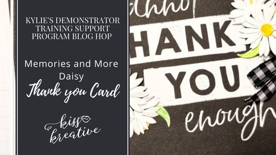 Easy Thank You Cards With Kylie’s Demonstrator Blog Hop February 2023
