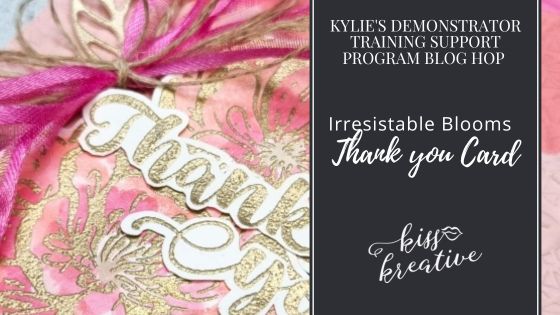 Easy Thank You Cards With Kylie’s Demonstrator Blog Hop April 2023