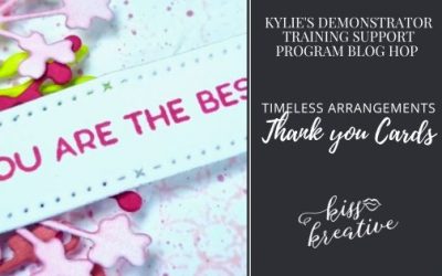 Easy Thank You Cards With Kylie’s Demonstrator Blog Hop May 2023