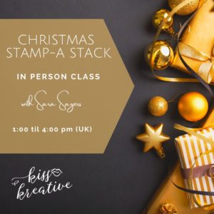 Christmas Stamp-a-Stack 2025 part 1
