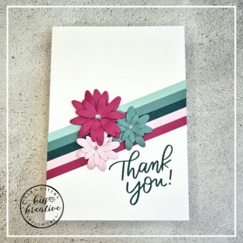 Paper Florist Thank You Card - KISS Kreative