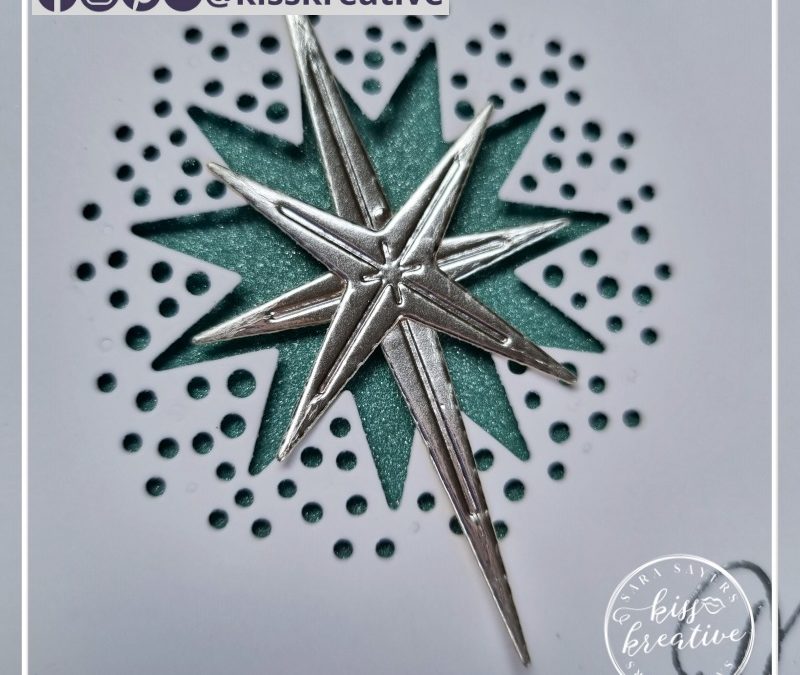 How To Create An Elegant North Star Christmas Card – Stampin’ For Christmas Blog Hop
