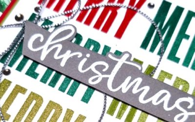 How to Make A Very Merry Christmas Card – Casually Crafting Blog Hop