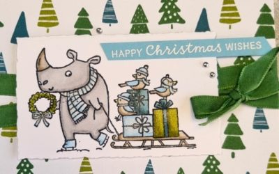 How to Create A Festive and Fun Christmas Card – Tech 4 Stampers Blog Hop