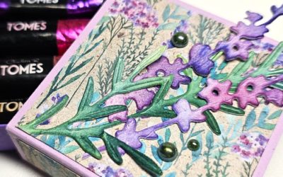 How to Make A Pretty Perennial Lavender gift box – Creativity Abounds Blog Hop