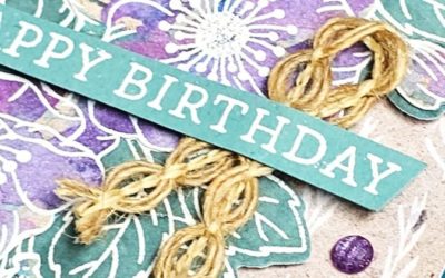 How To Use Paper Piecing On Floral Cards – Creativity Abounds Blog Hop