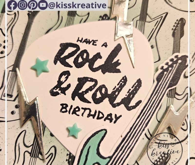 How to Create A Simple Male Birthday Card To Suit All Ages – Tech 4 Stampers Blog Hop