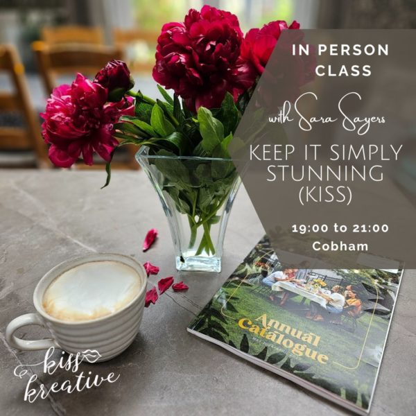 Keep It Simply Stunning (KISS) Ink & Drink Class 6th February