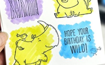 Are You Rhino Ready? Simple cards For Kids – Tech 4 Stampers Blog Hop