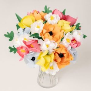 Paper Bouquet Kit Class