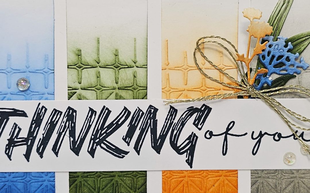 Create A Quick Thinking Of You Card – Crafty Challenge Blog Hop