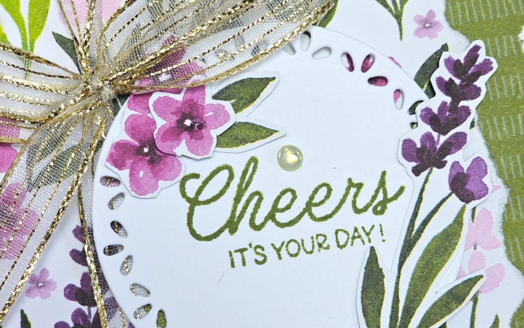 Celebratory Sips Cheers Torn Card – Technique Tuesday