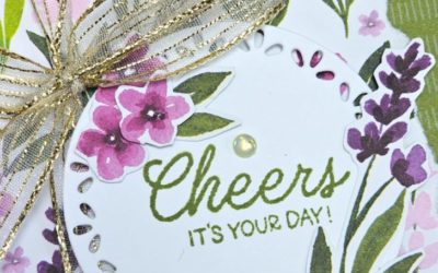 Celebratory Sips Cheers Torn Card – Technique Tuesday