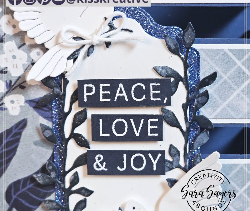 Quadruple Z Fold With Peaceful gardens – Creativity Abounds Blog Hop