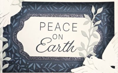 🌿 Peace on Earth Diorama Card Featuring the Peaceful Garden Suite 🌿