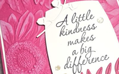 Double embossing technique with Sunflowers – Tech 4 Stampers Blog Hop