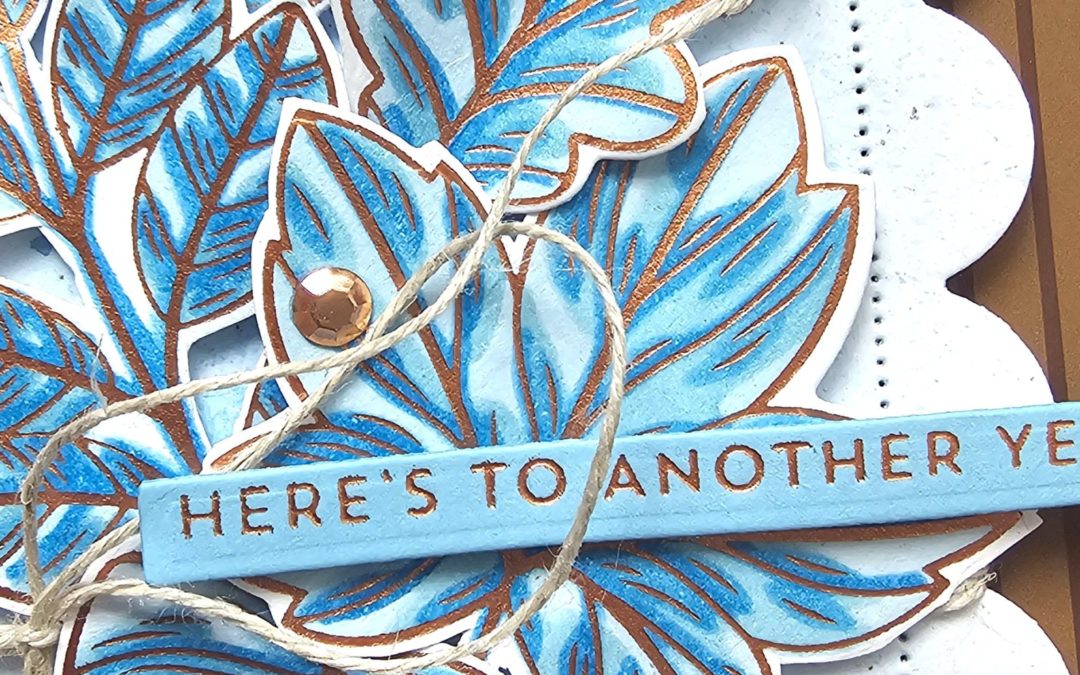 Copper Foiled Autumn Leaves Card – Stamp Impressions Europe Blog Hop – September 2026