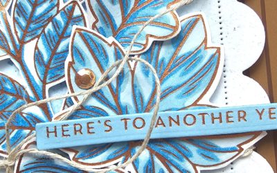 Copper Foiled Autumn Leaves Card – Stamp Impressions Europe Blog Hop – September 2026