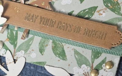 Holly Jolly Branches Rustic Card  – Stamp Impressions Europe Blog Hop – October 2026